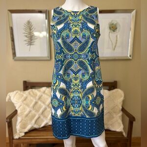 London Times Paisley Dress